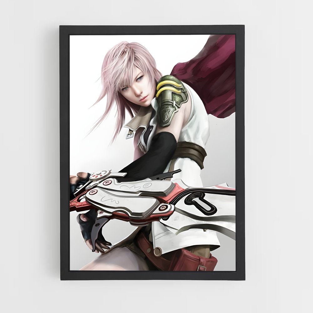 Poster Sword of Fuchsia – affiche Final Fantasy (vue 2)